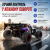 Машинка на радиоуправлении ZLL SG316 PRO 1:16 White Purple — RC монстр-трак, внедорожник 4WD с полностью пропорциональным управлением, LED-подсветкой, до 40 км/ч, до 30 минут, до 150 м